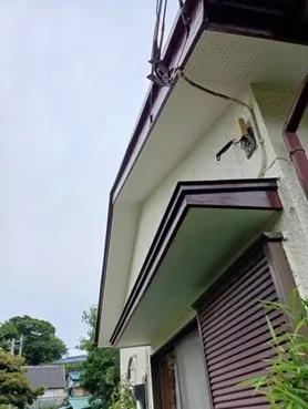 神奈川県横須賀市 軒天張り替え工事